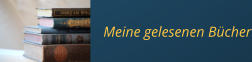 Meine gelesenen Bücher