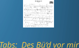 Des Bü'd vor mir